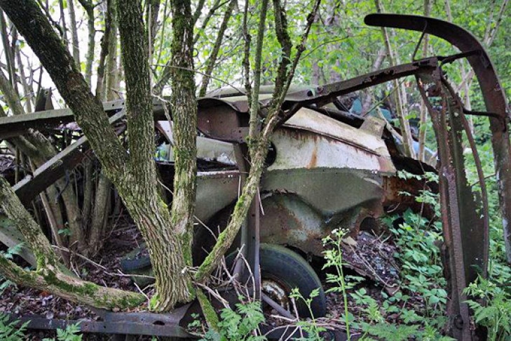 Autofriedhof Schrottplatz