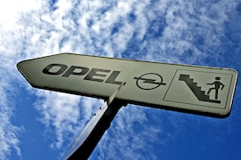 Opel Werk in Rüsselsheim