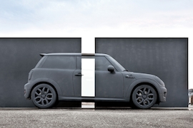 "Wash Me": Der Mini als Foto-Model