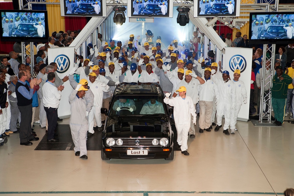 Letzter Citi-Golf in Südafrika