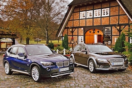 1er BMW X1 xDrive 23d Audi A4 Allroad quattro 2.0 TDI