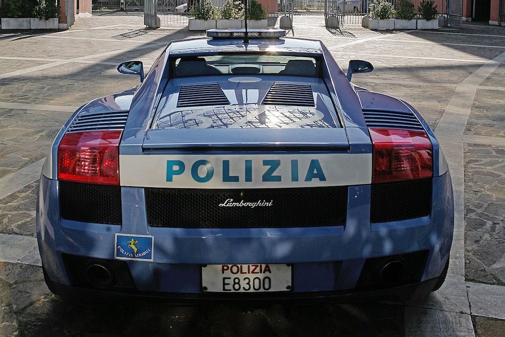 Lamborghini Gallardo della Polizia
