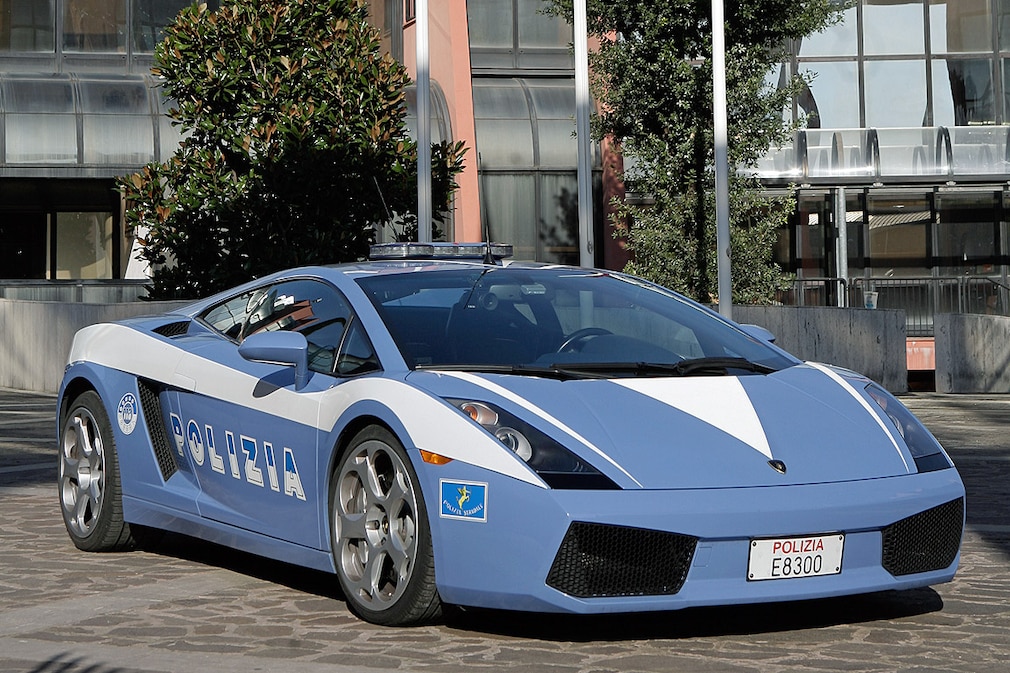 Lamborghini Gallardo della Polizia