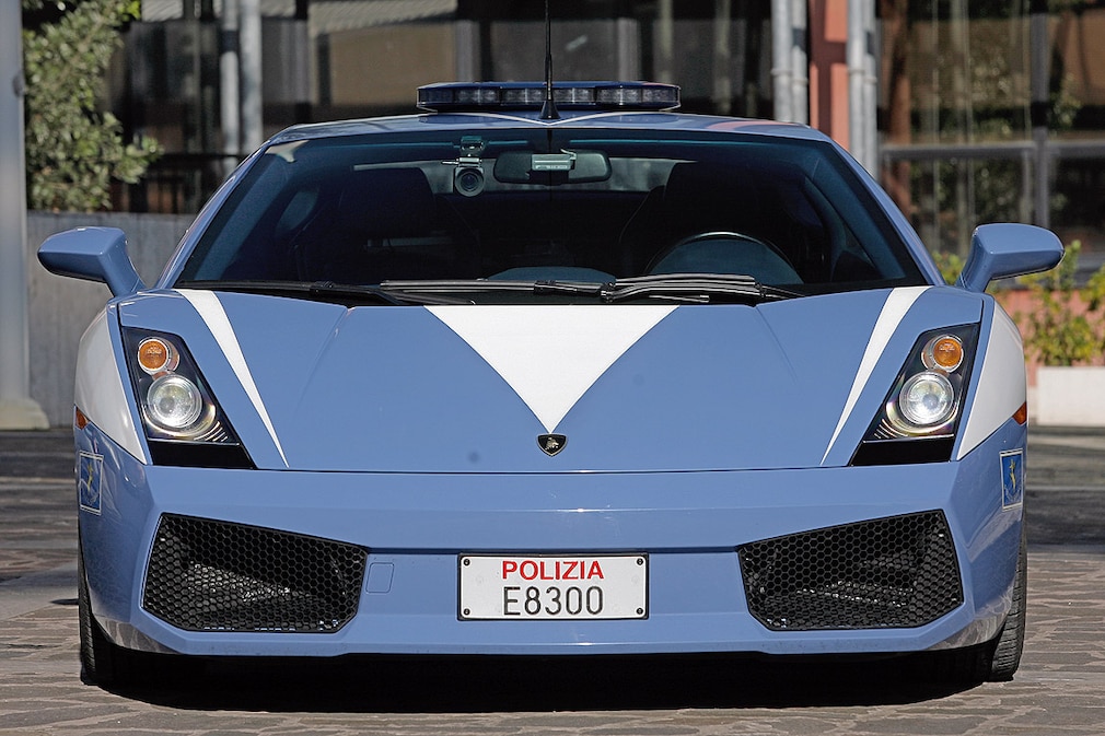 Lamborghini Gallardo della Polizia