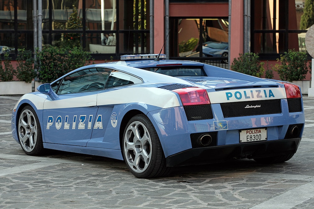 Lamborghini Gallardo della Polizia