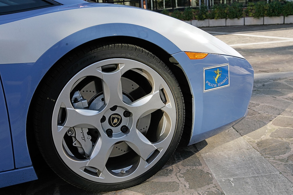 Lamborghini Gallardo della Polizia