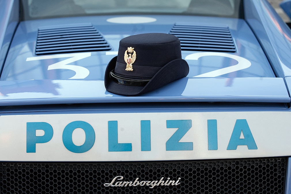 Lamborghini Gallardo della Polizia