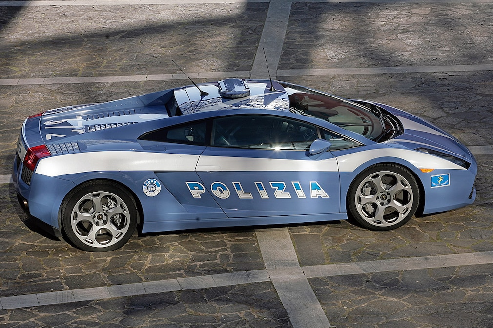 Lamborghini Gallardo della Polizia