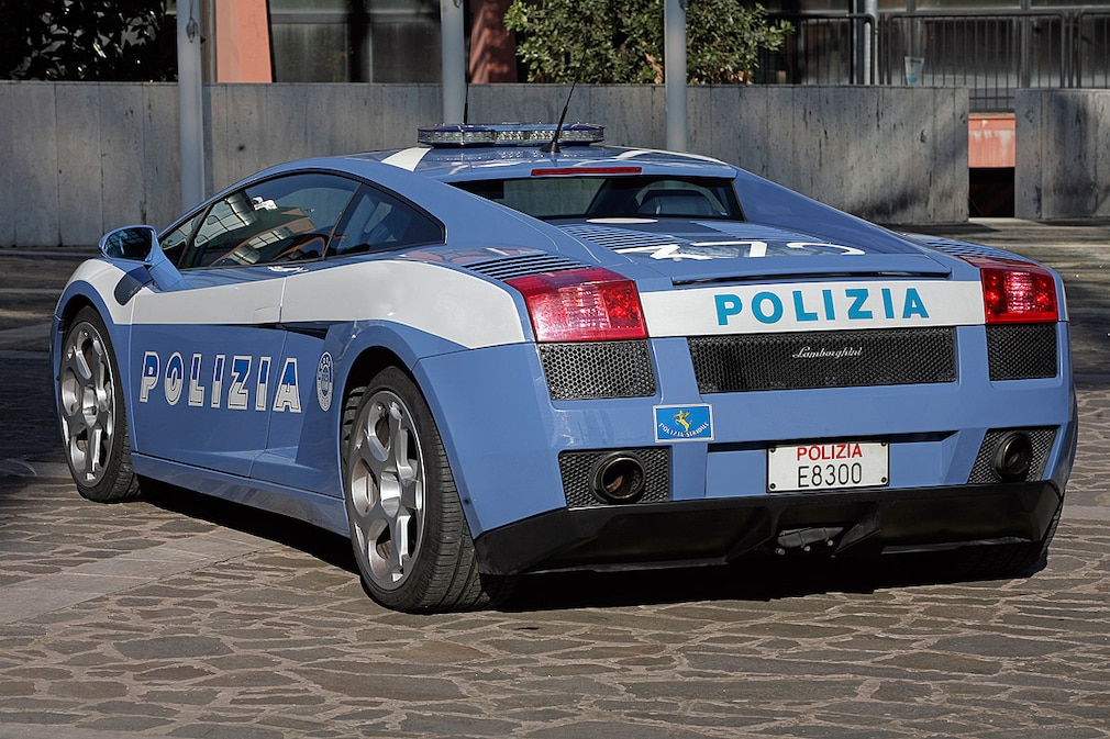 Lamborghini Gallardo della Polizia