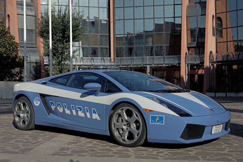 Lamborghini Gallardo della Polizia