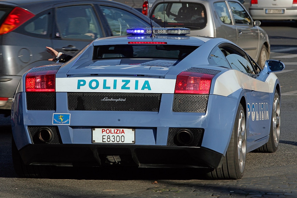 Lamborghini Gallardo della Polizia