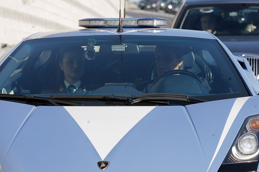 Lamborghini Gallardo della Polizia
