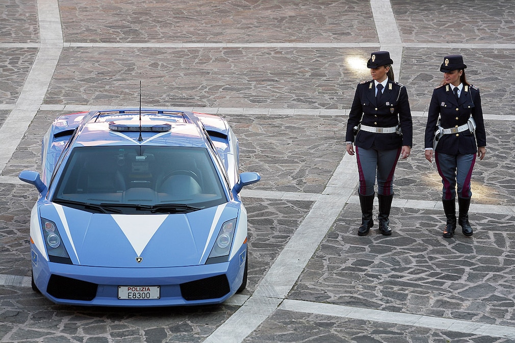 Lamborghini Gallardo della Polizia