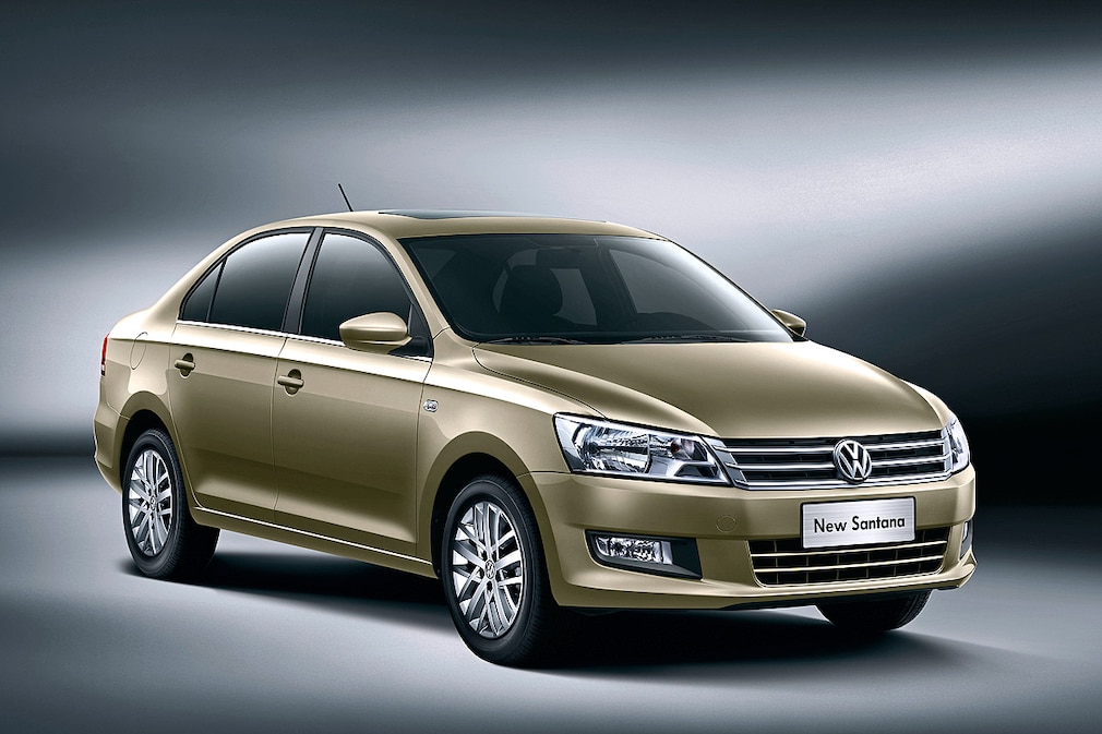 Weltpremiere New VW Santana für China