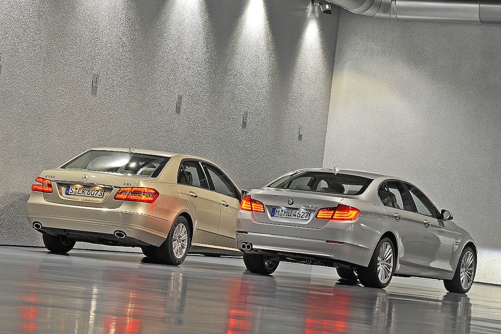 BMW 5er Mercedes E-Klasse