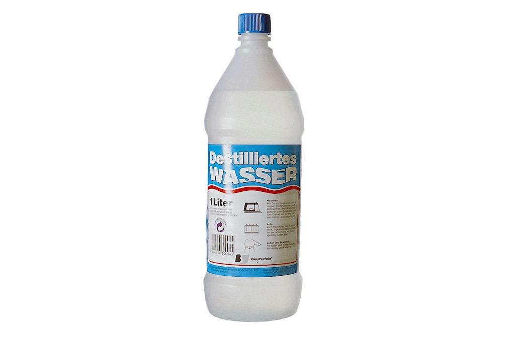 Destilliertes Wasser