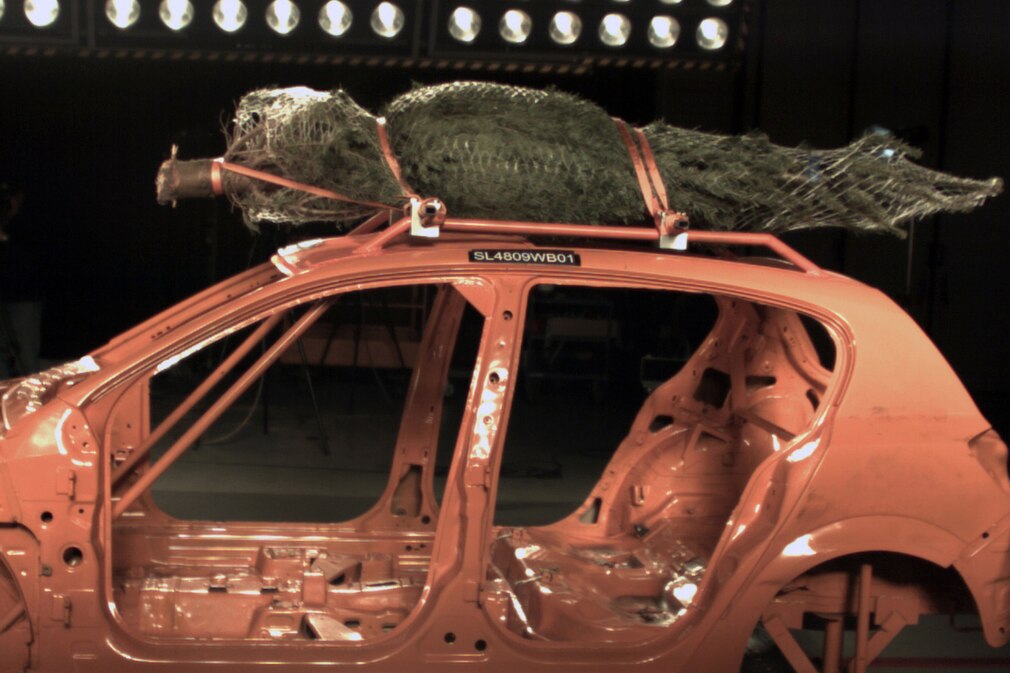 Christbaum-Crashtest (2009)