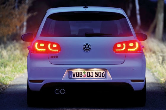 Golf GTD mit LED-Rückleuchten