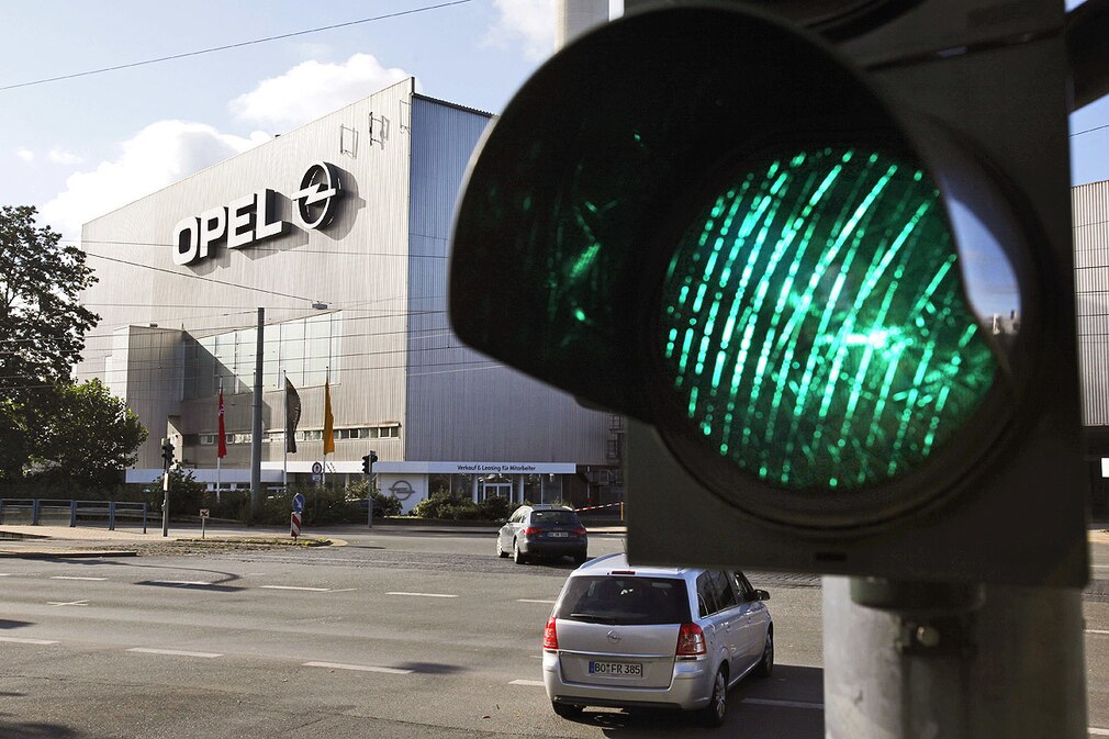 Opel Werk in Rüsselsheim