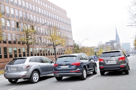 Audi Q5 Mazda CX-7 Kia Sorento