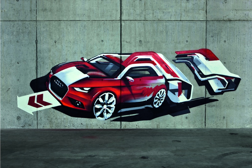 Audi A1 Streetart
