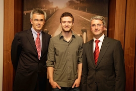 Justin Timberlake wird Audi-Markenbotschafter