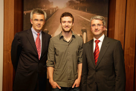 Justin Timberlake wird Audi-Markenbotschafter