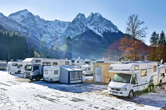 Camping im Winter