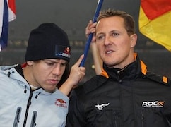 Auch Sebastian Vettel weiß nicht, ob Michael Schumacher zurückkehren wird