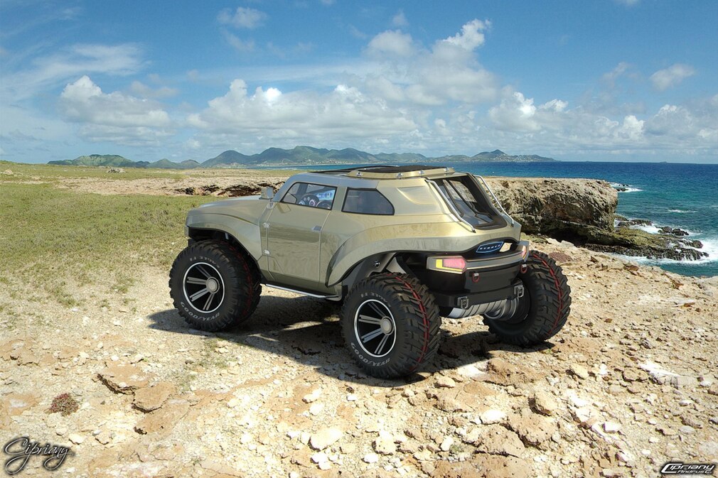 Hummer HB Compact Off Roader Design Concept