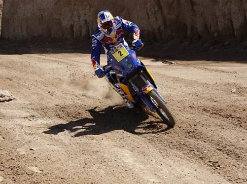 Neuer Spitzenreiter: Cyril Despres gewinnt die dritte Etappe auf seiner KTM.