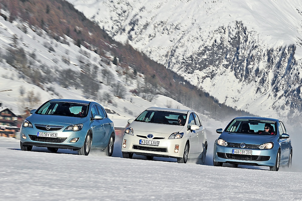 Vergleich Wintertest