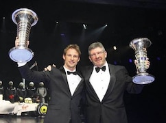 Jenson Button und Ross Brawn werden derzeit mit Auszeichnungen überhäuft