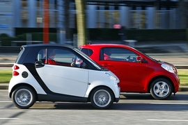 Sparsame Stadtautos