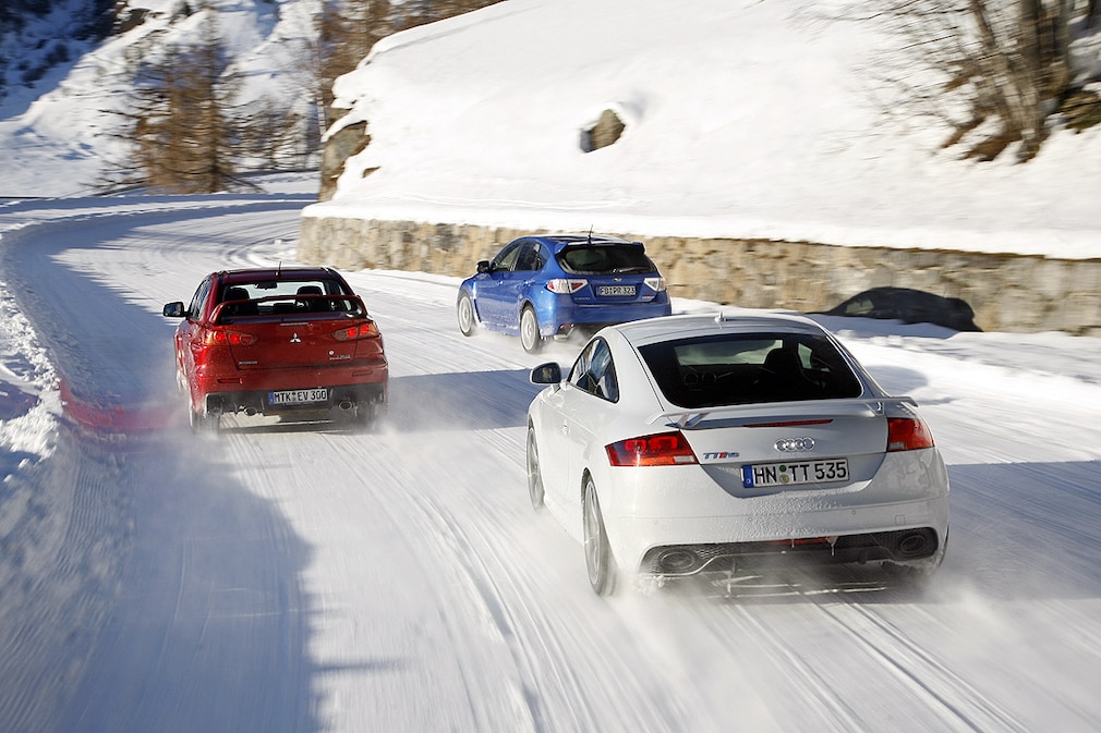 Mitsubishi Lancer Evolution Subaru Impreza WRX STI Audi TT RS