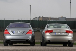 Audi A8 Mercedes S-Klasse