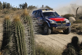 Dakar 2010: Chicherit/Thörner gewinnen die zehnte Etappe