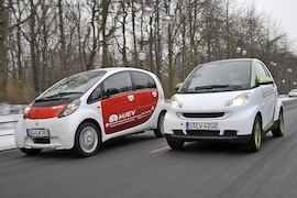 Mitsubishi i-MiEV Smart fortwo electric drive