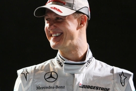 Stellt sich den Fragen: Michael Schumacher