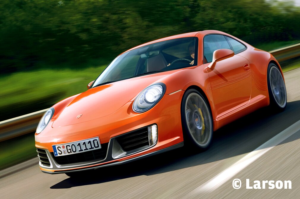 Illustration Porsche 991