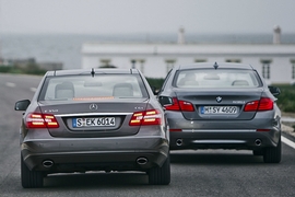 BMW 5er Mercedes E-Klasse