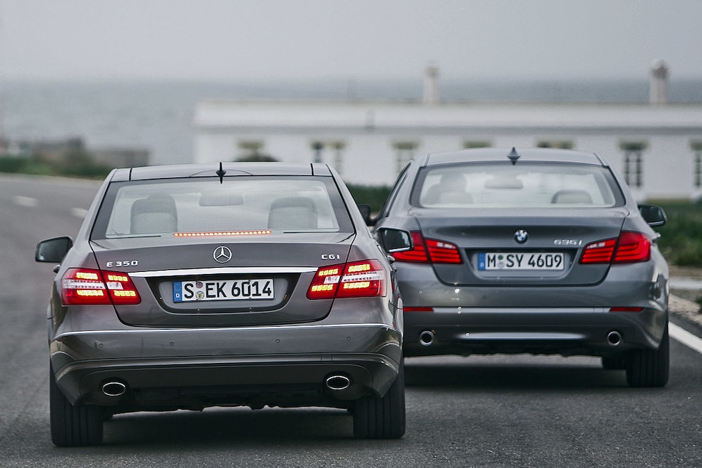 BMW 5er Mercedes E-Klasse