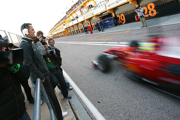 F1-Test in Valencia