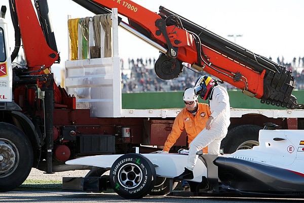 F1-Test in Valencia, Tag 3