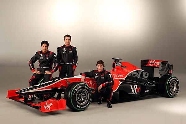 Präsentation Virgin F1