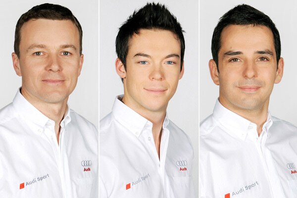 Marcel Fässler, André Lotterer und Benoit Treluyer