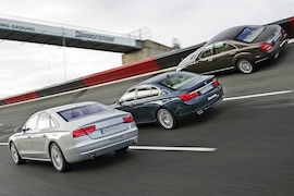 Audi A8 BMW 7er Mercedes S-Klasse