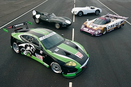 Jaguar XKR und Vorgänger