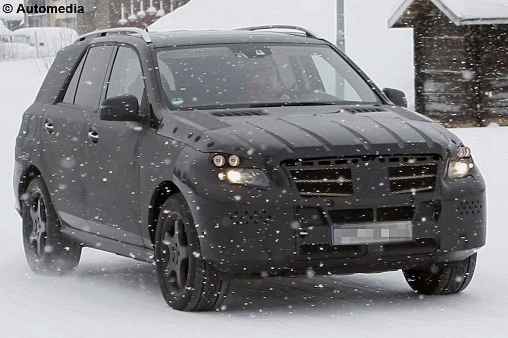 Erlkönig Mercedes M-Klasse