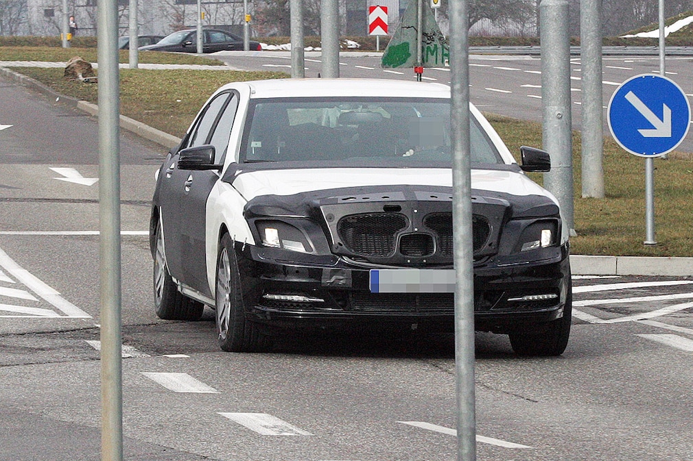 Erlkönig Mercedes S-Klasse